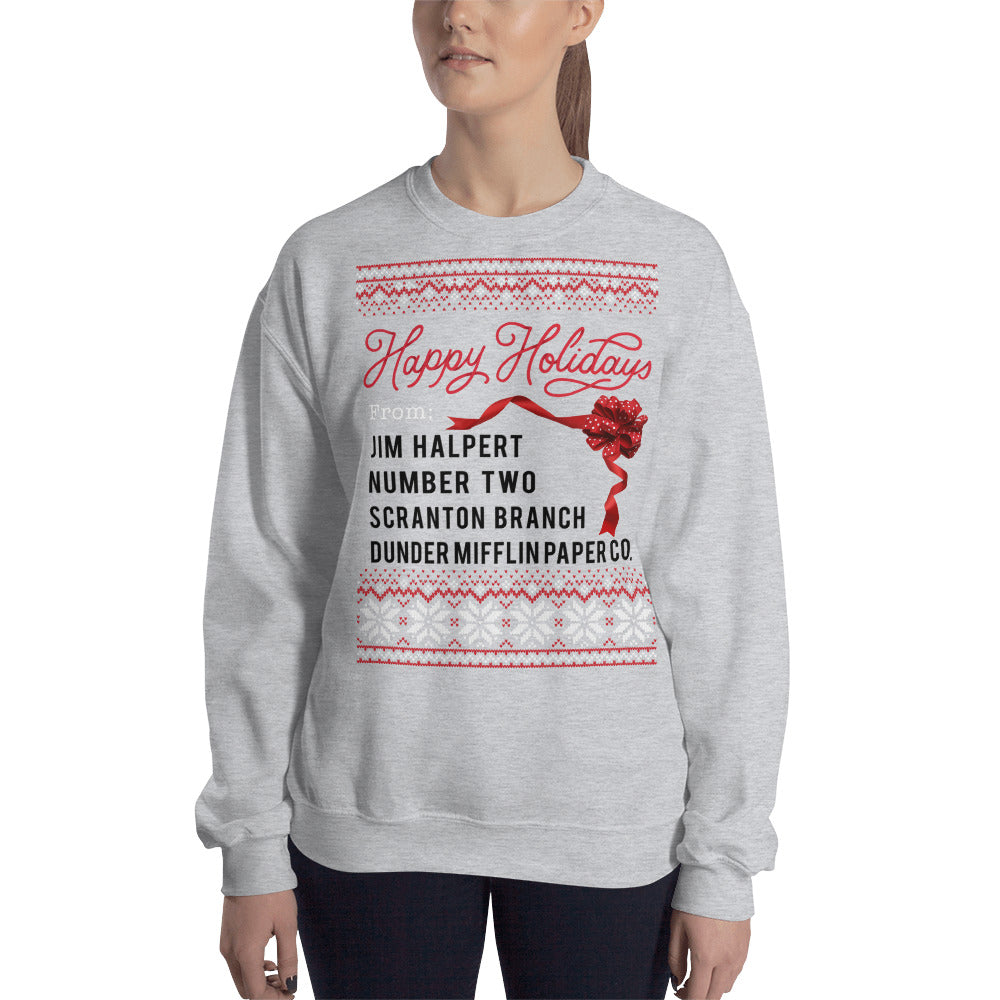 Women's Jim Halpert - Happy Holidays