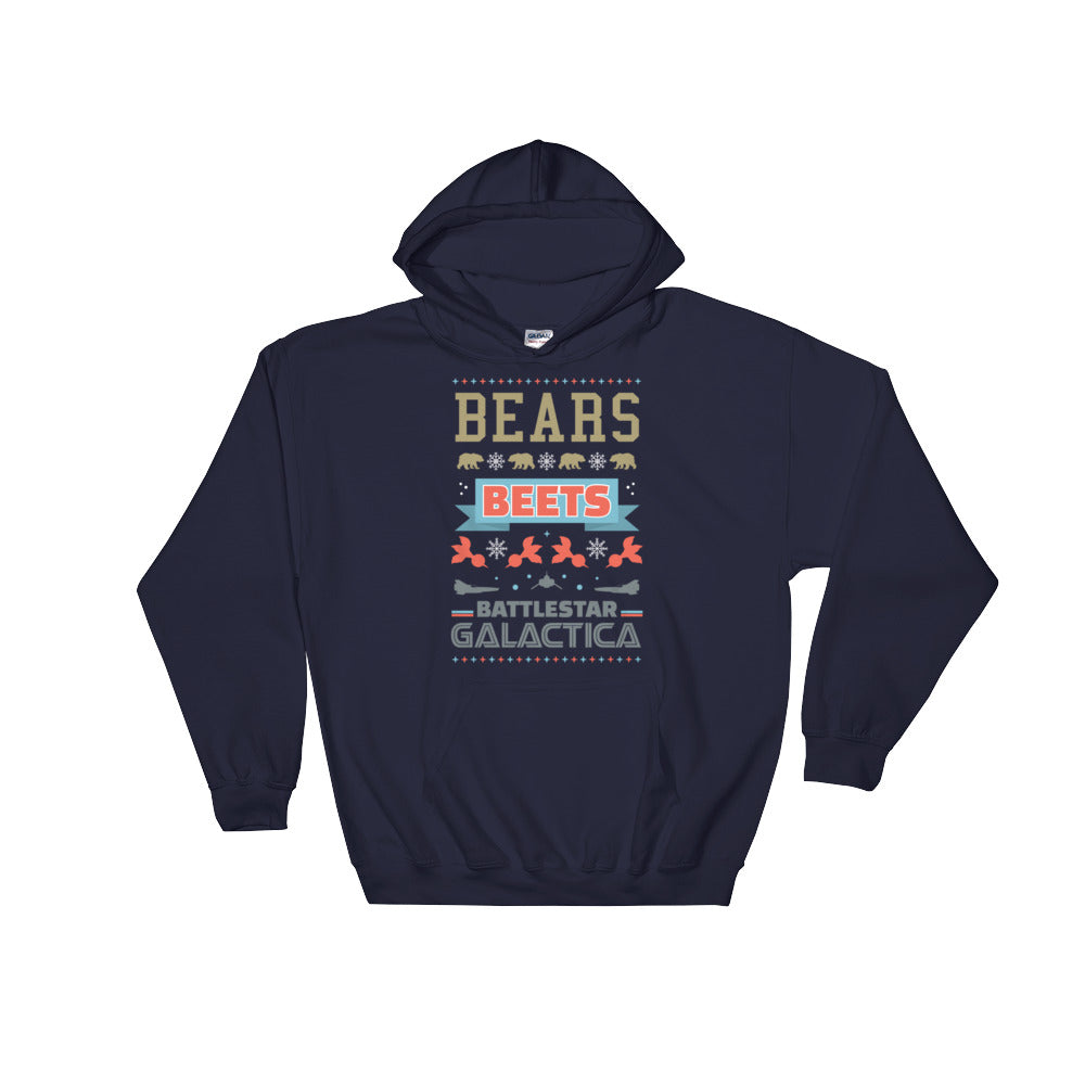 Bears. Beets. Battlestar Galactica.