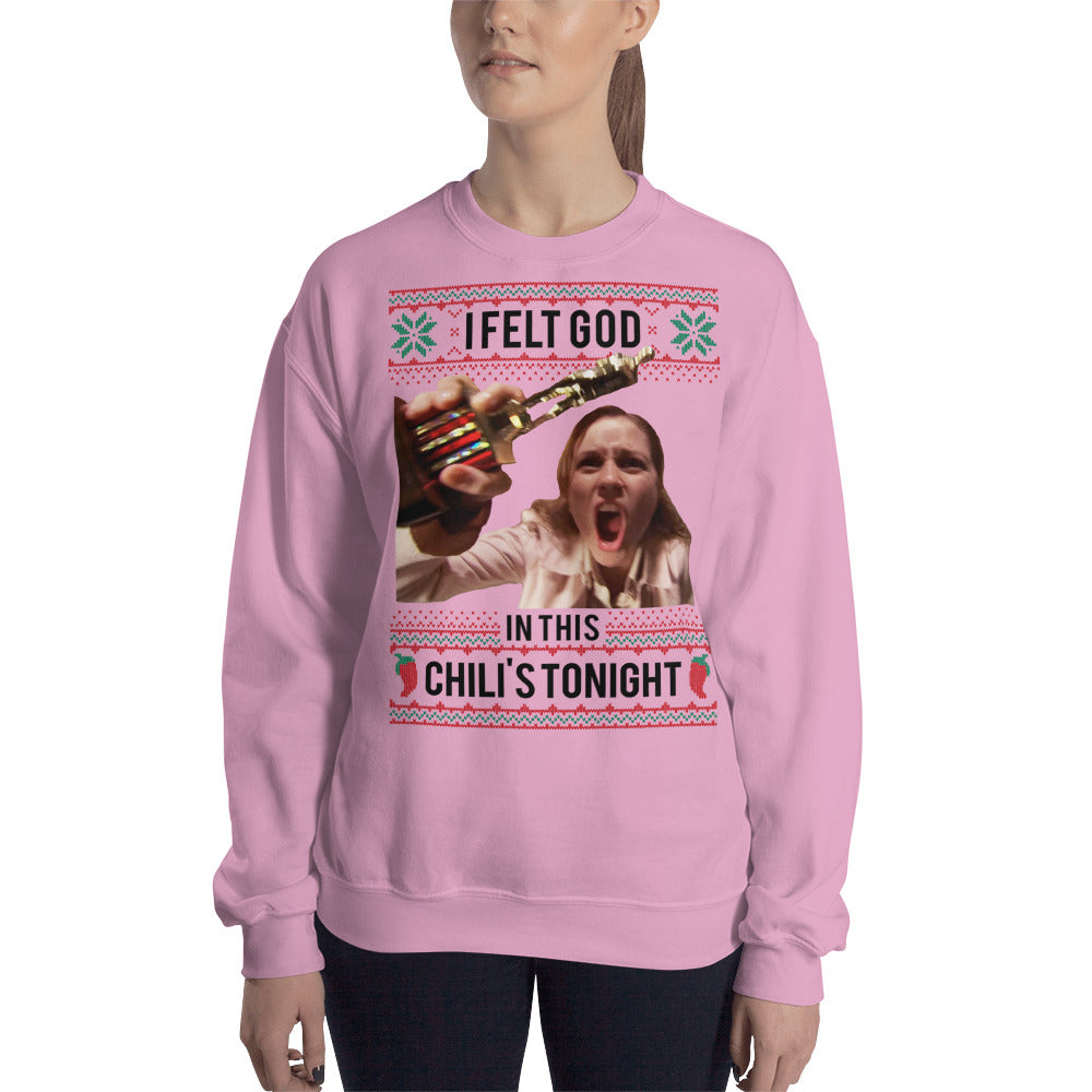 Women's I Felt God in Chili's
