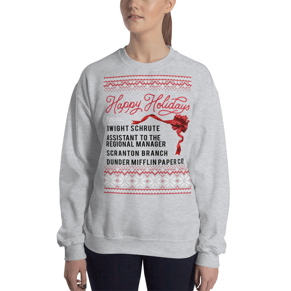Women's Dwight Schrute - Happy Holidays