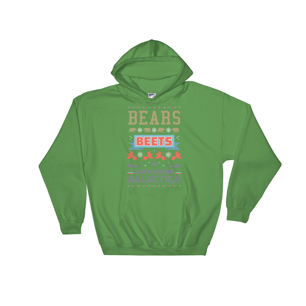 Bears. Beets. Battlestar Galactica.
