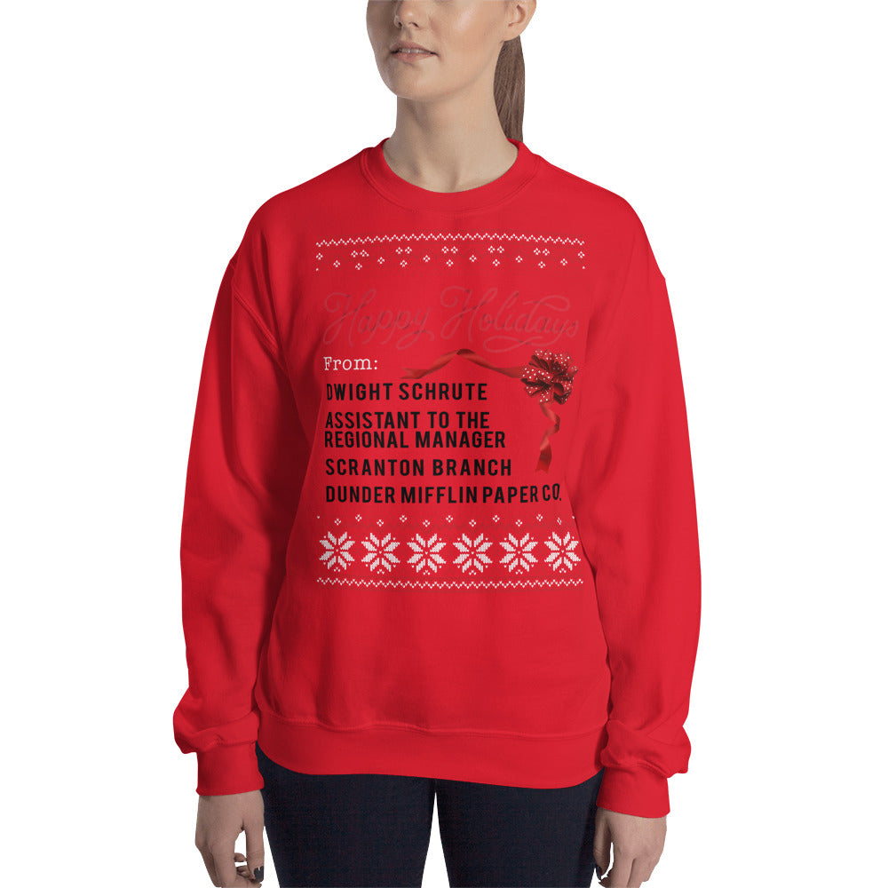 Women's Dwight Schrute - Happy Holidays