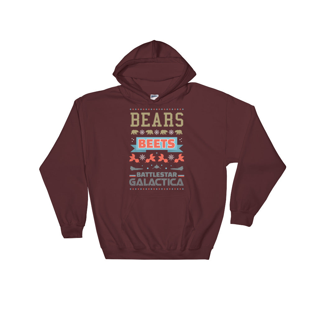 Bears. Beets. Battlestar Galactica.