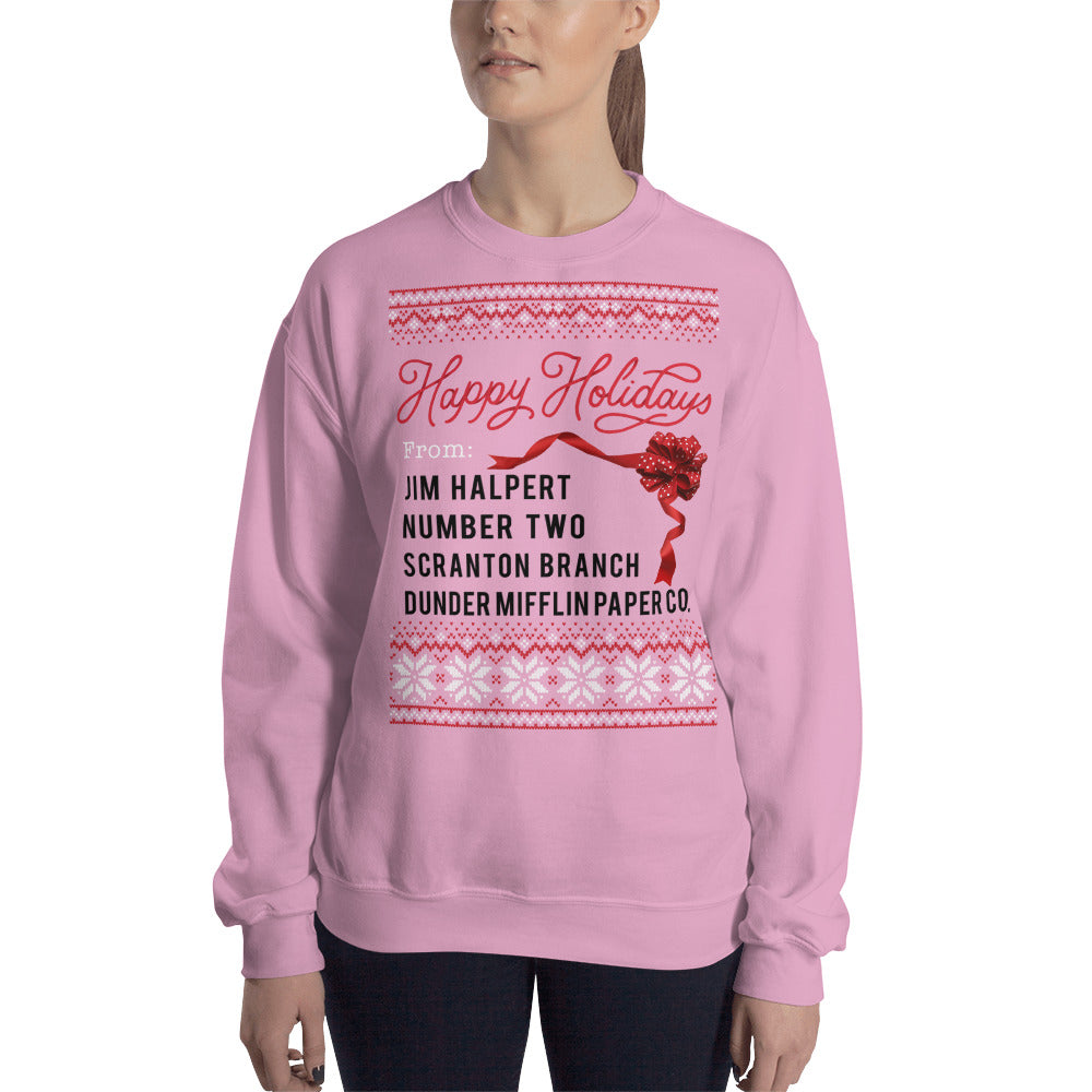 Women's Jim Halpert - Happy Holidays