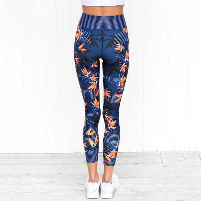 floral print pants - Yogatation