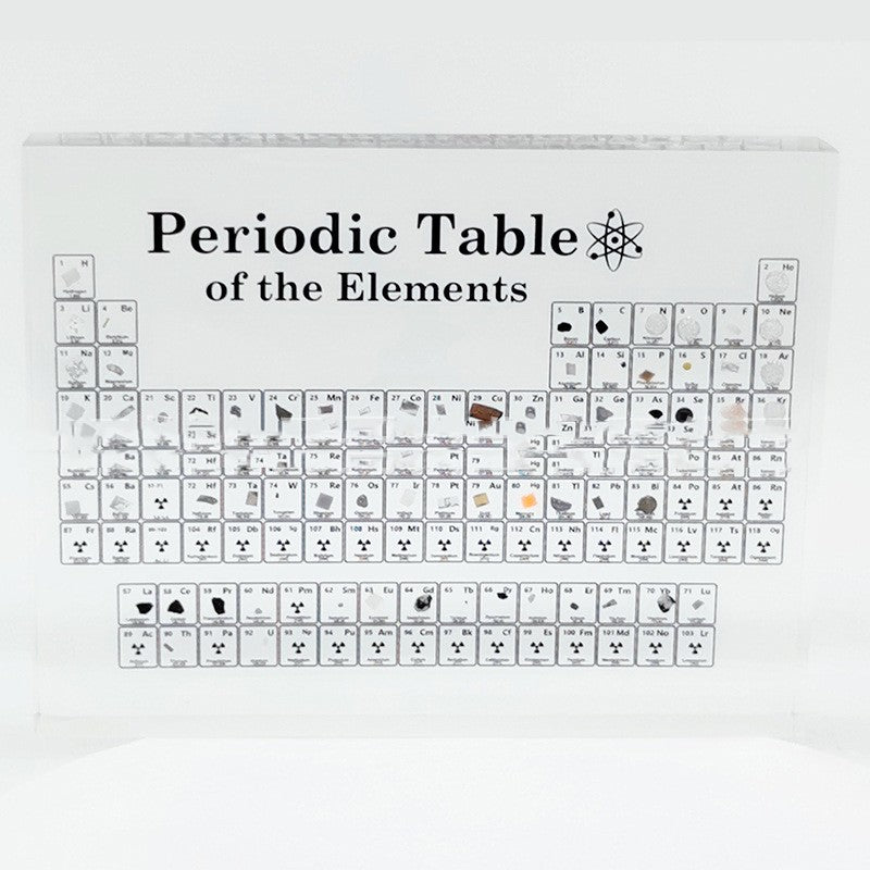 Crystal Periodic Table Ornaments In Kind