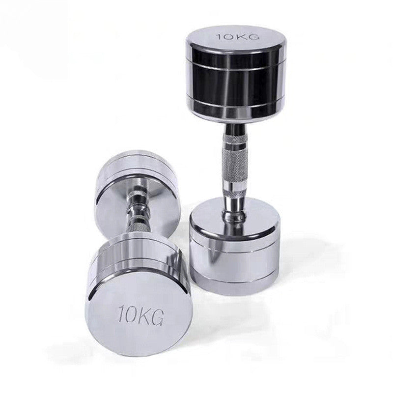 Pure Steel Home Fitness Electroplating Dumbbell Gym Equipment