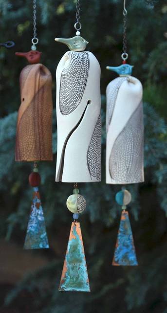 Beautiful Rustic  Wind  Garden Decoration Dragonfly Wind Chimes