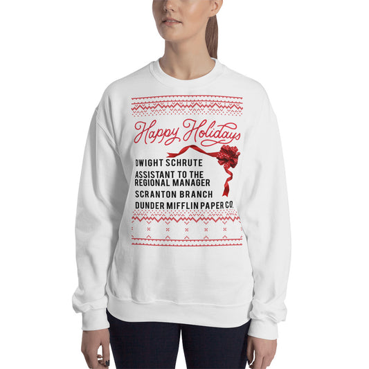 Women's Dwight Schrute - Happy Holidays