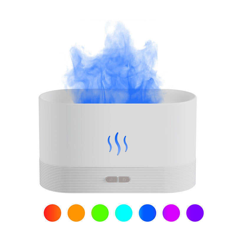 Dropship Aroma Diffuser Flame Light Mist Humidifier Aromatherapy Diffuser  With Waterless Auto-Off Protection For Spa Home Yoga Office to Sell Online  at a Lower Price