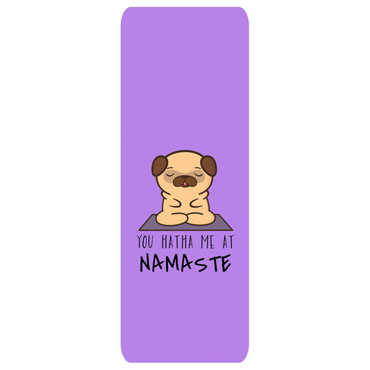 Purple Dog Namaste Mat | Yogatation original v2 yoga mat - Yogatation