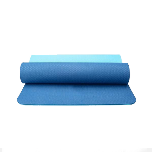 BLUE yogatation original alignment mat - no marks - Yogatation