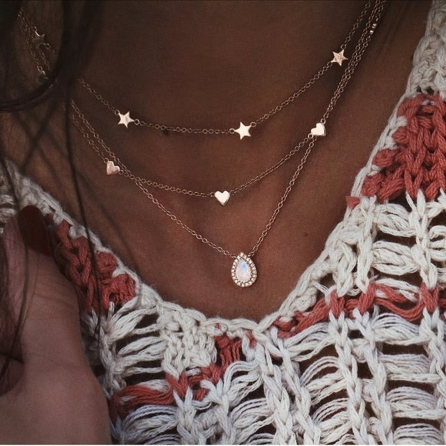 multilayer jewelry stack - Yogatation