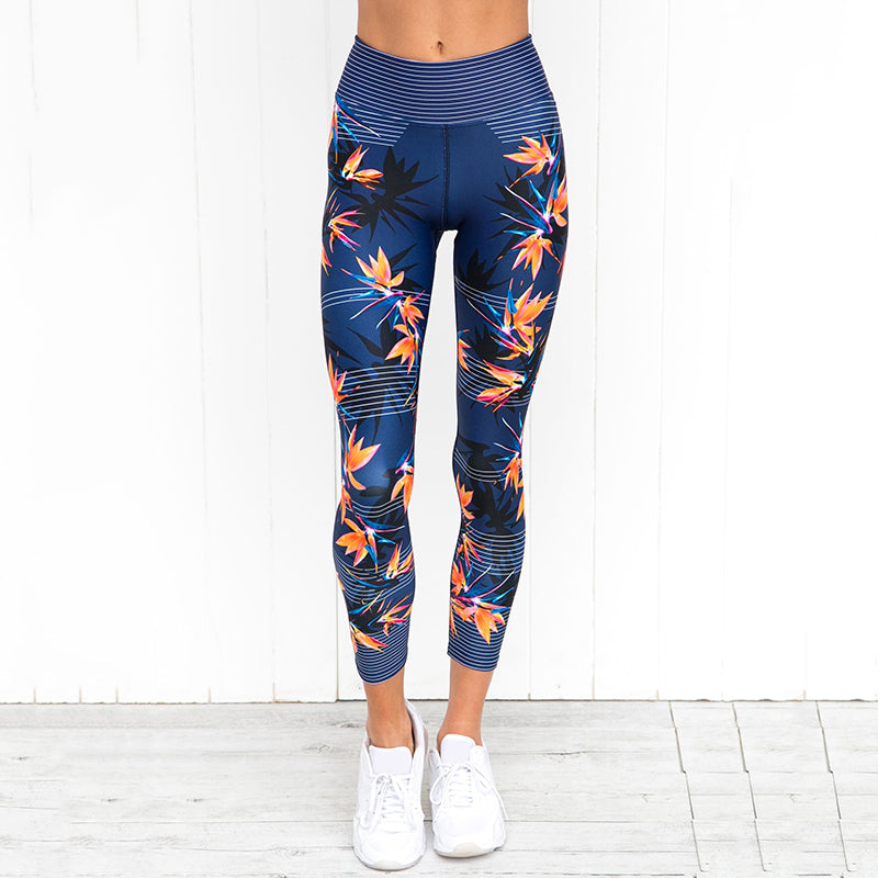 floral print pants - Yogatation