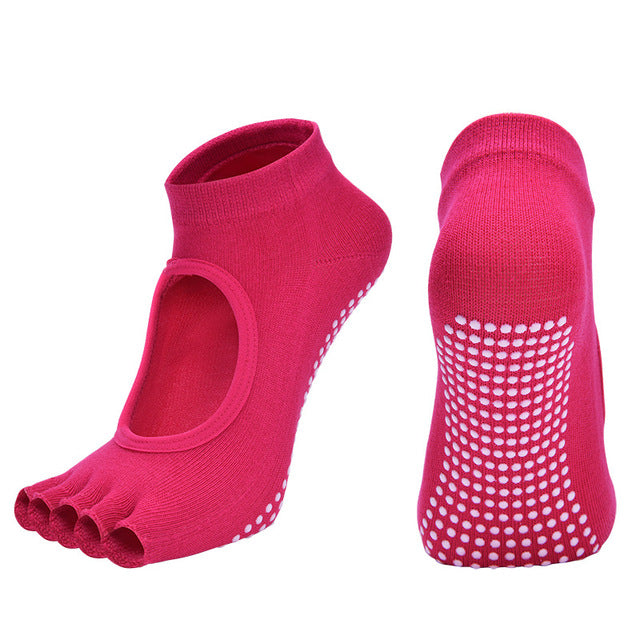 Anti-Slip Breathable Backless Yoga Socks