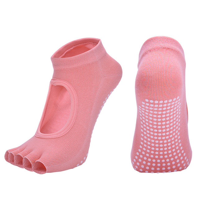 Anti-Slip Breathable Backless Yoga Socks